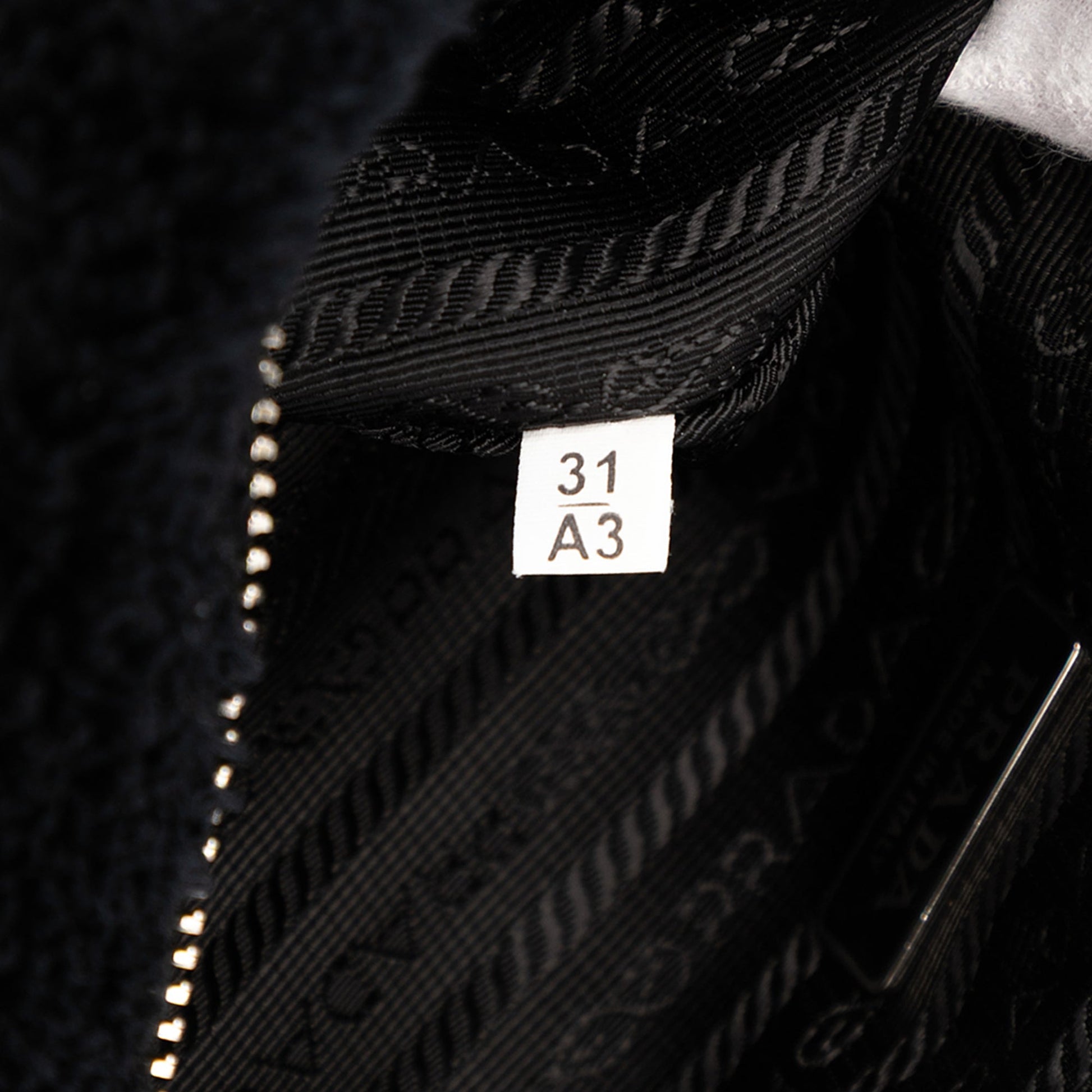 Prada Spugna Terry Cloth Triangle Logo Crossbody