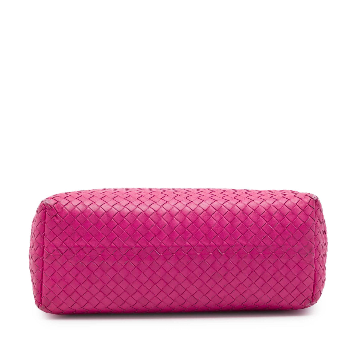 Bottega Veneta Medium Nappa Intrecciato Garda Tote — Pink