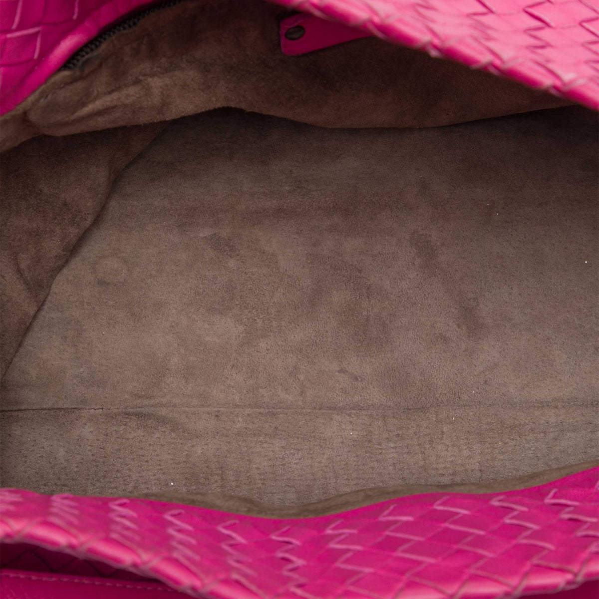 Bottega Veneta Medium Nappa Intrecciato Garda Tote — Pink