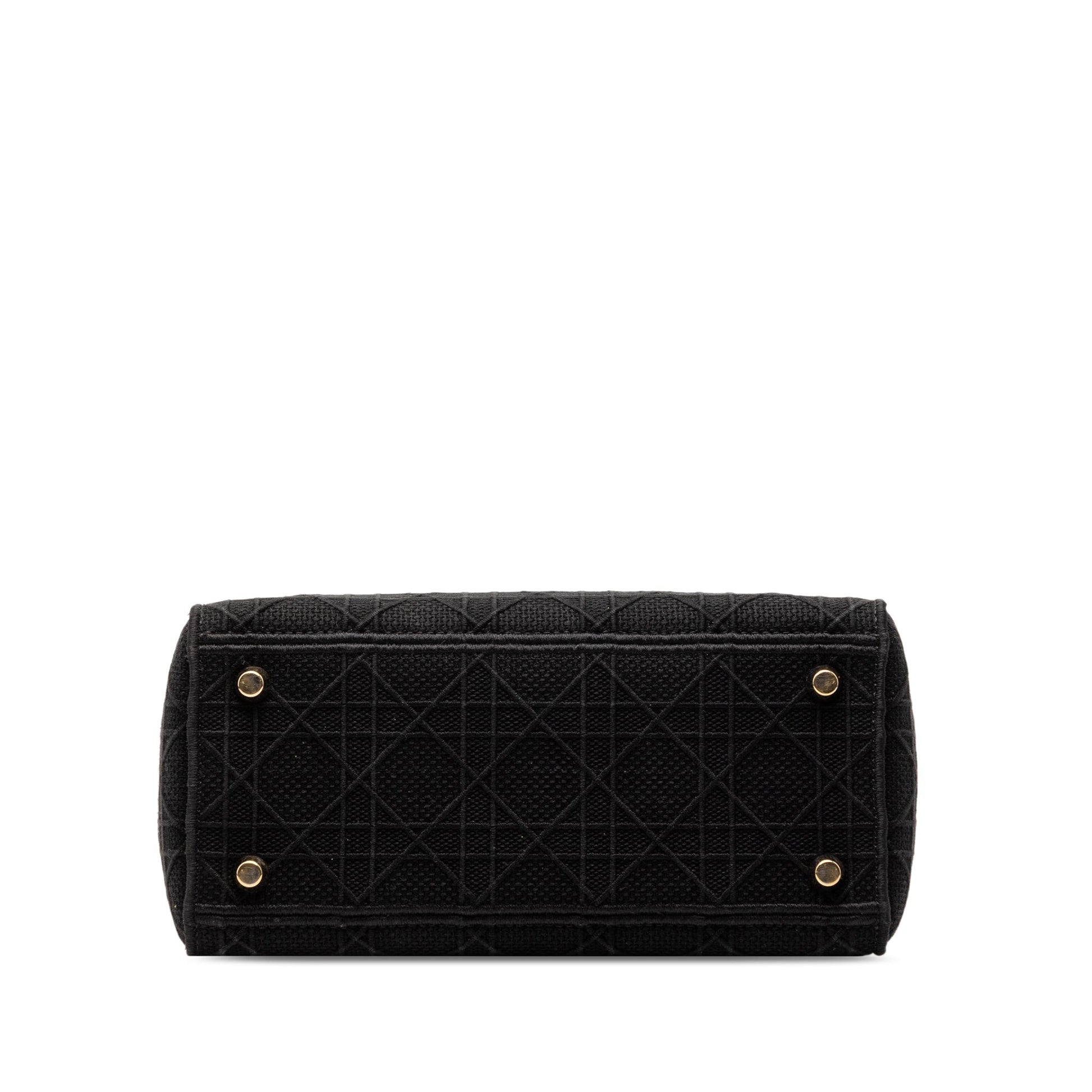 Dior Medium Canvas Cannage Lady D Lite