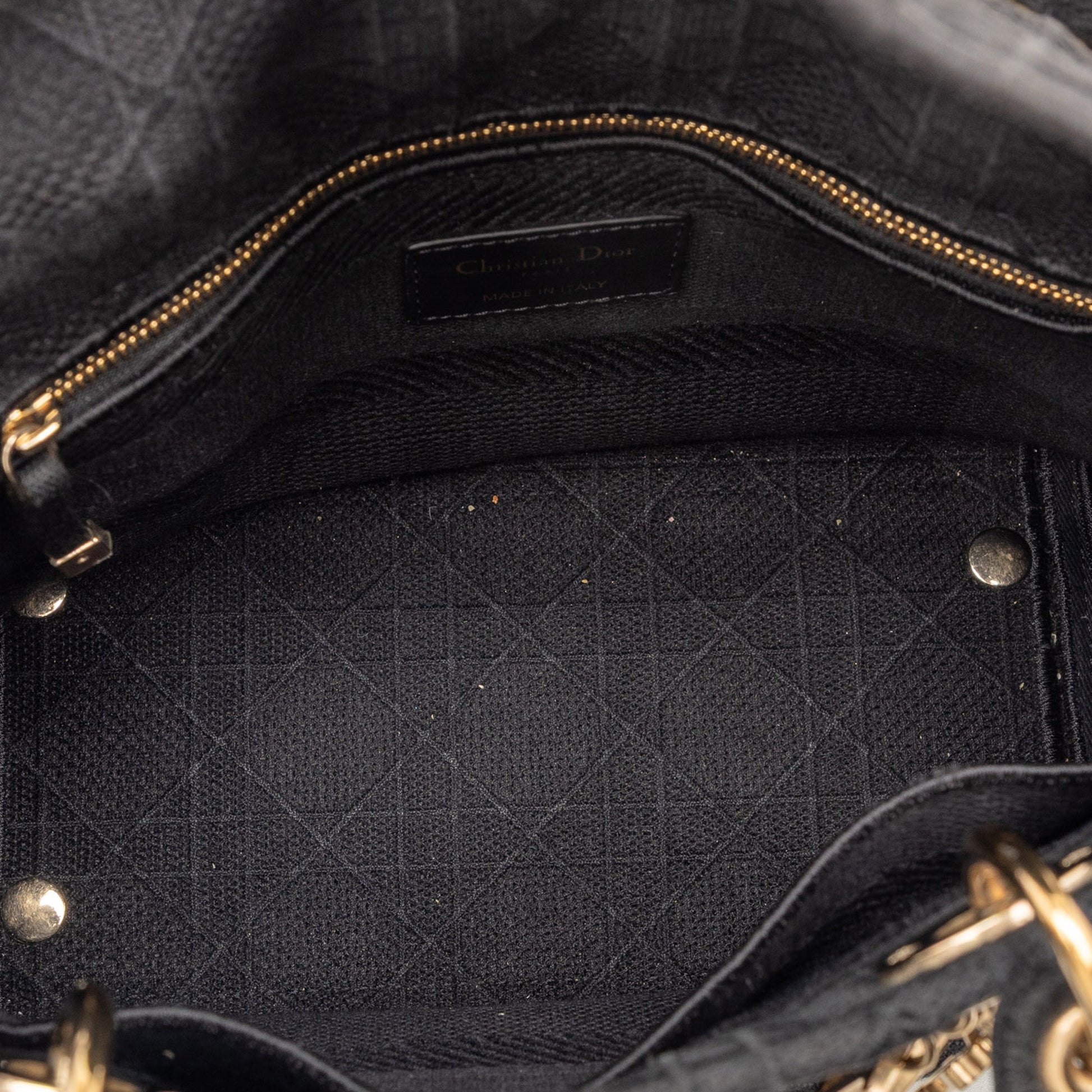 Dior Medium Canvas Cannage Lady D Lite
