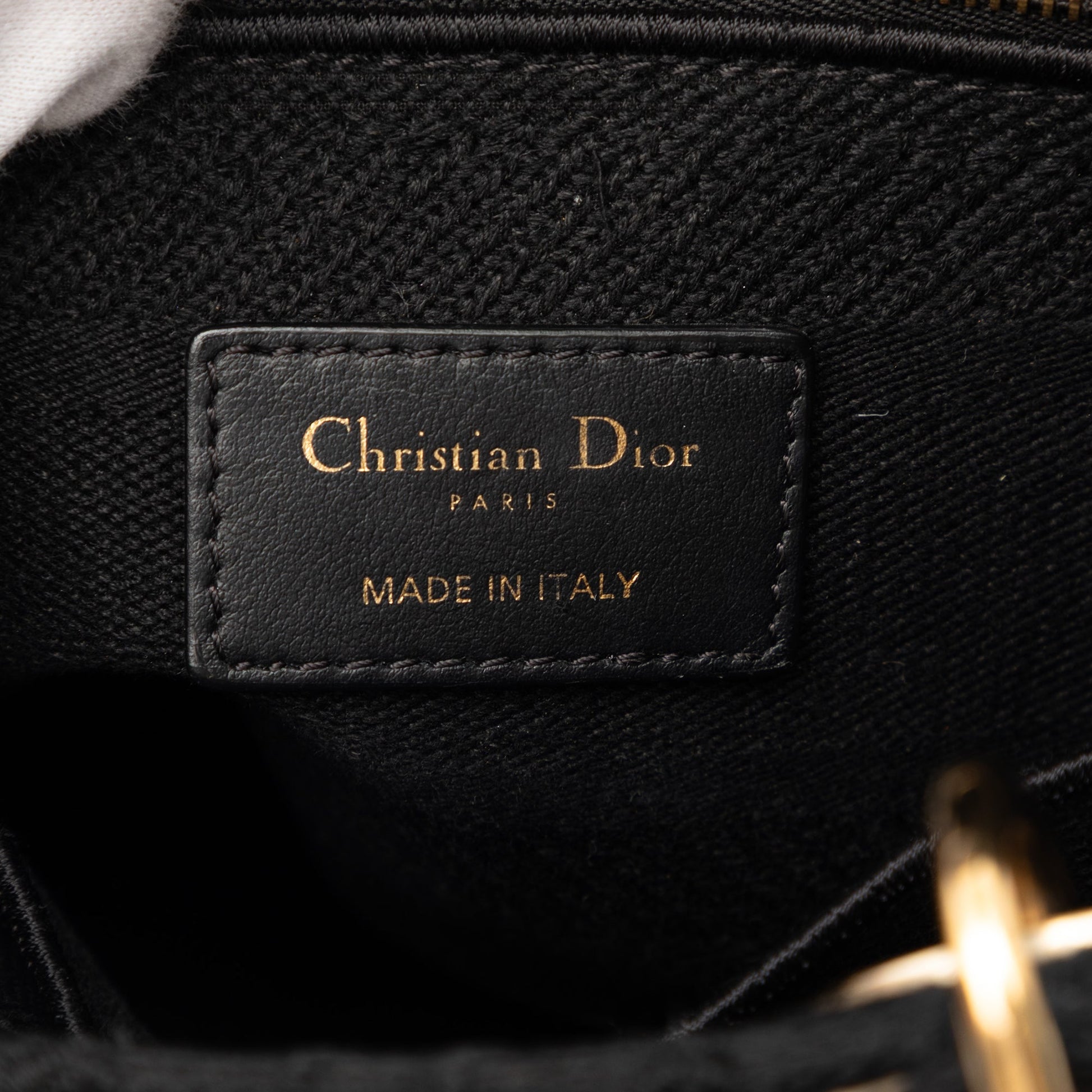 Dior Medium Canvas Cannage Lady D Lite