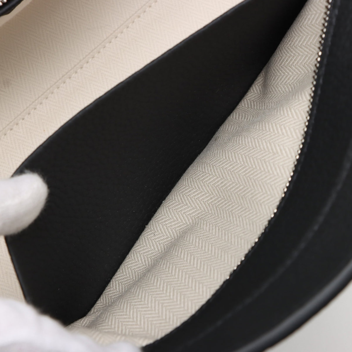 The Row Leather Marlo 12 — Black