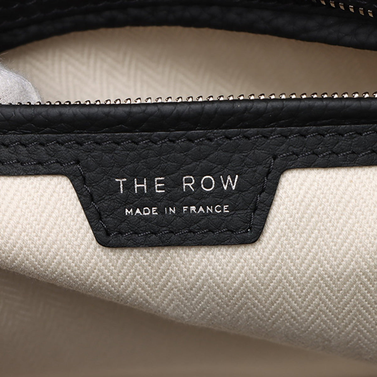 The Row Leather Marlo 12 — Black