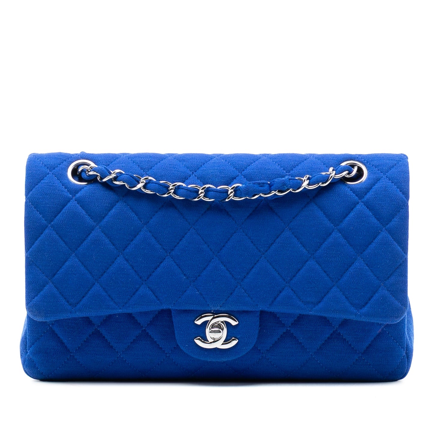 Chanel Medium Classic Jersey Double Flap
