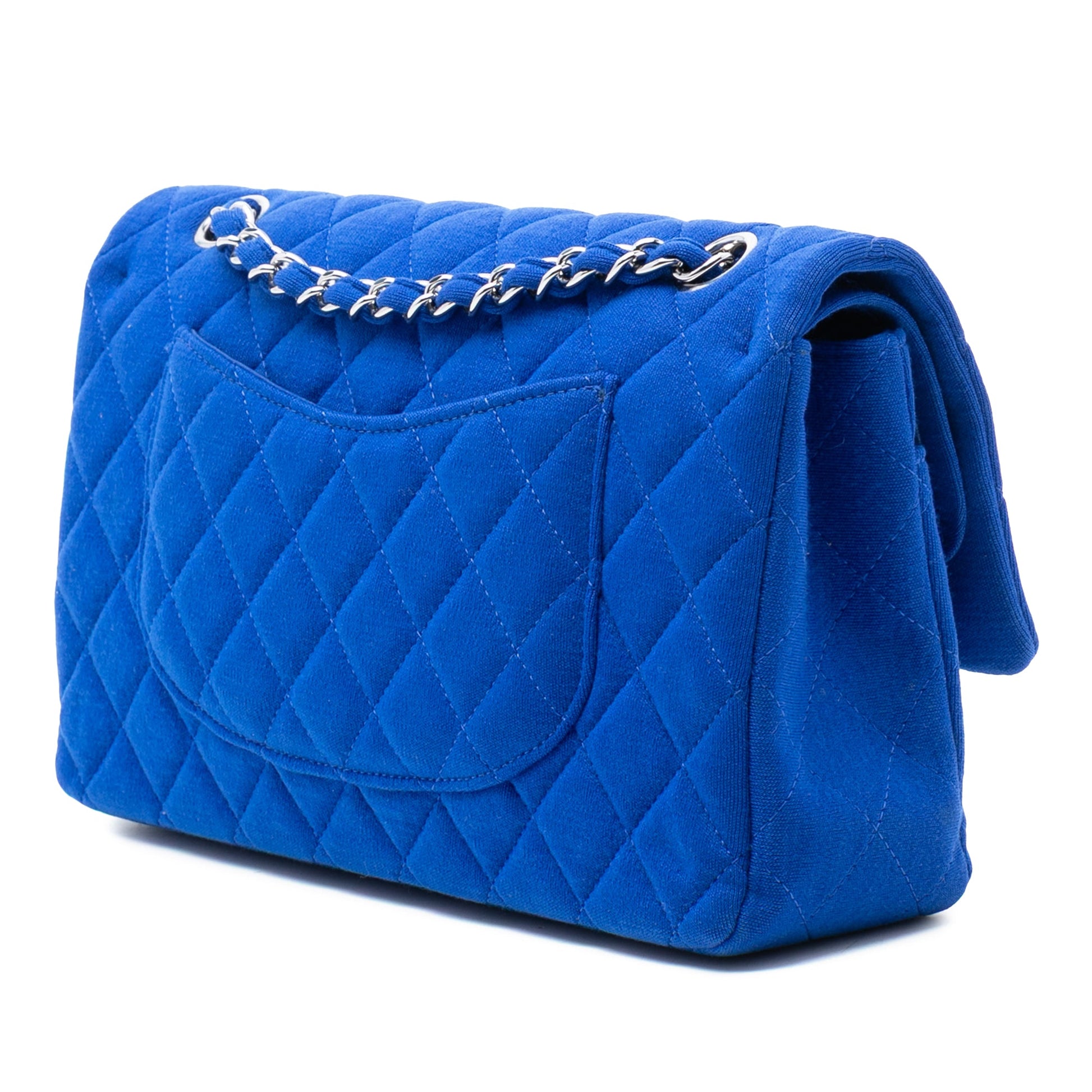 Chanel Medium Classic Jersey Double Flap