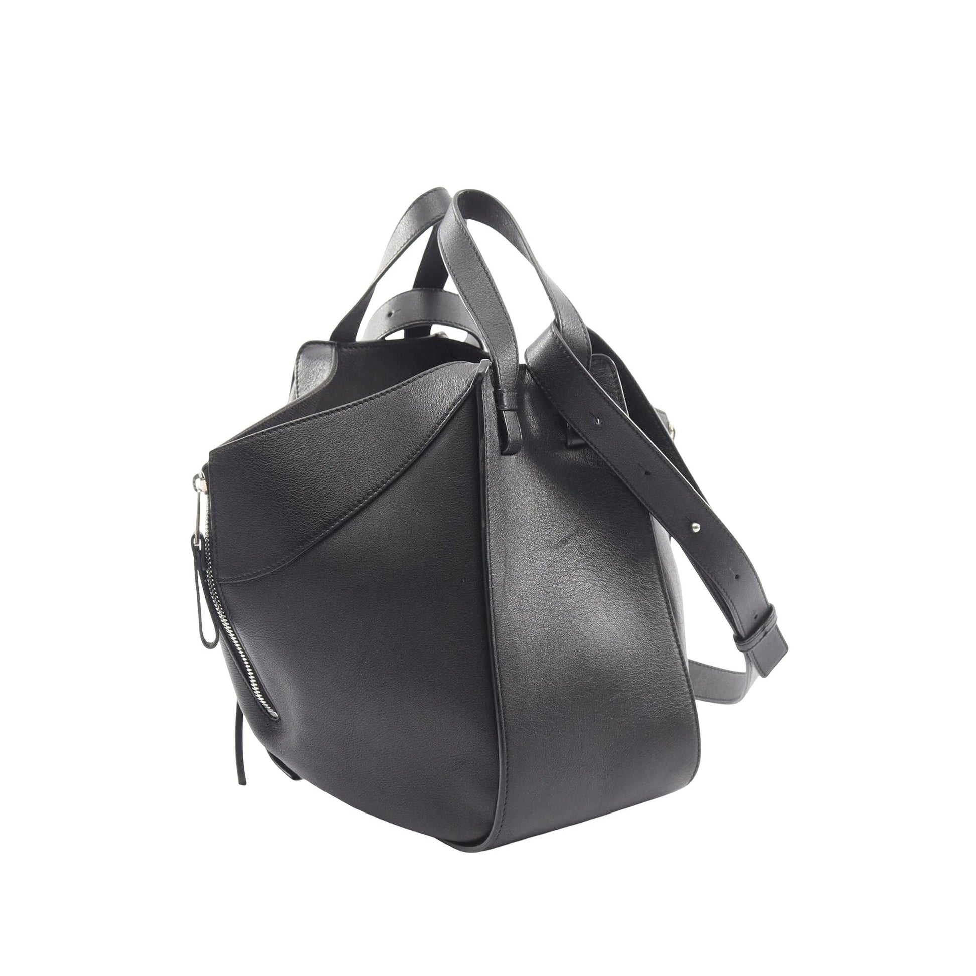 LOEWE Small Leather Hammock Satchel