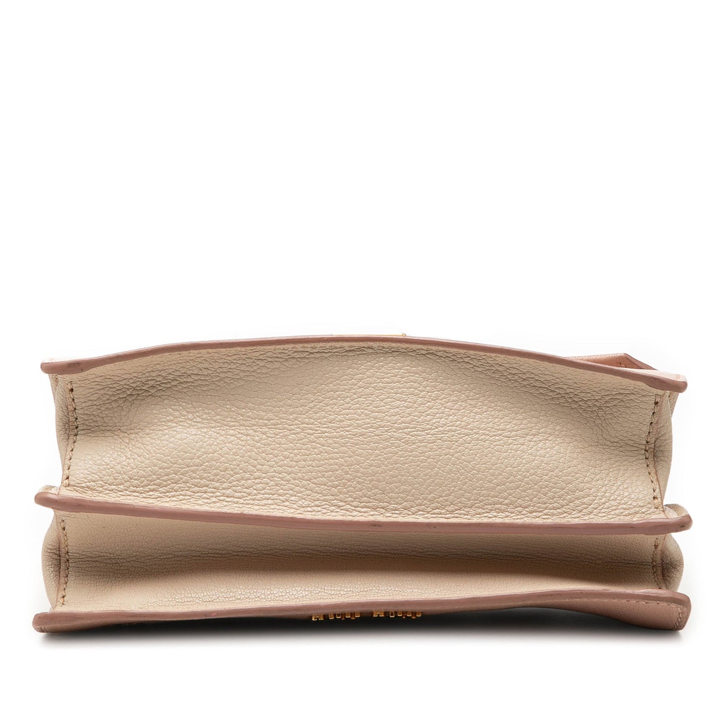 Miu Miu Bicolor Goatskin Madras Crossbody