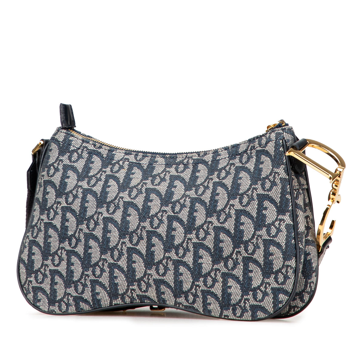 Dior Diorissimo Trotter Canvas Double Saddle Crossbody
