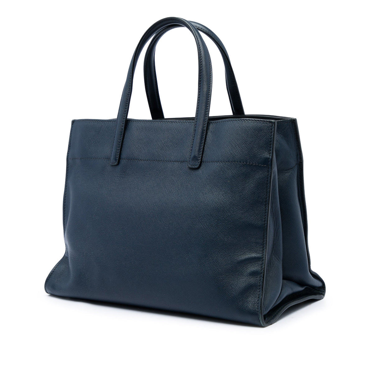 Prada Saffiano Soft Triple Pocket Tote