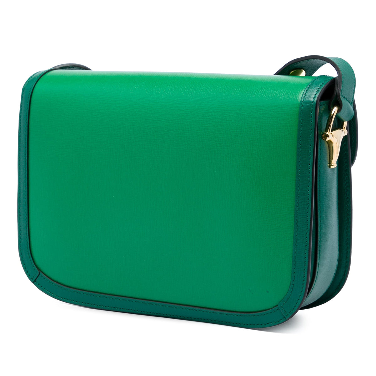 Gucci Medium Calfskin Horsebit 1955 Shoulder Bag — Green