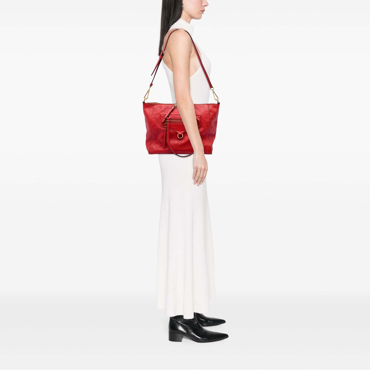 Louis Vuitton Monogram Empreinte Lumineuse PM — Red