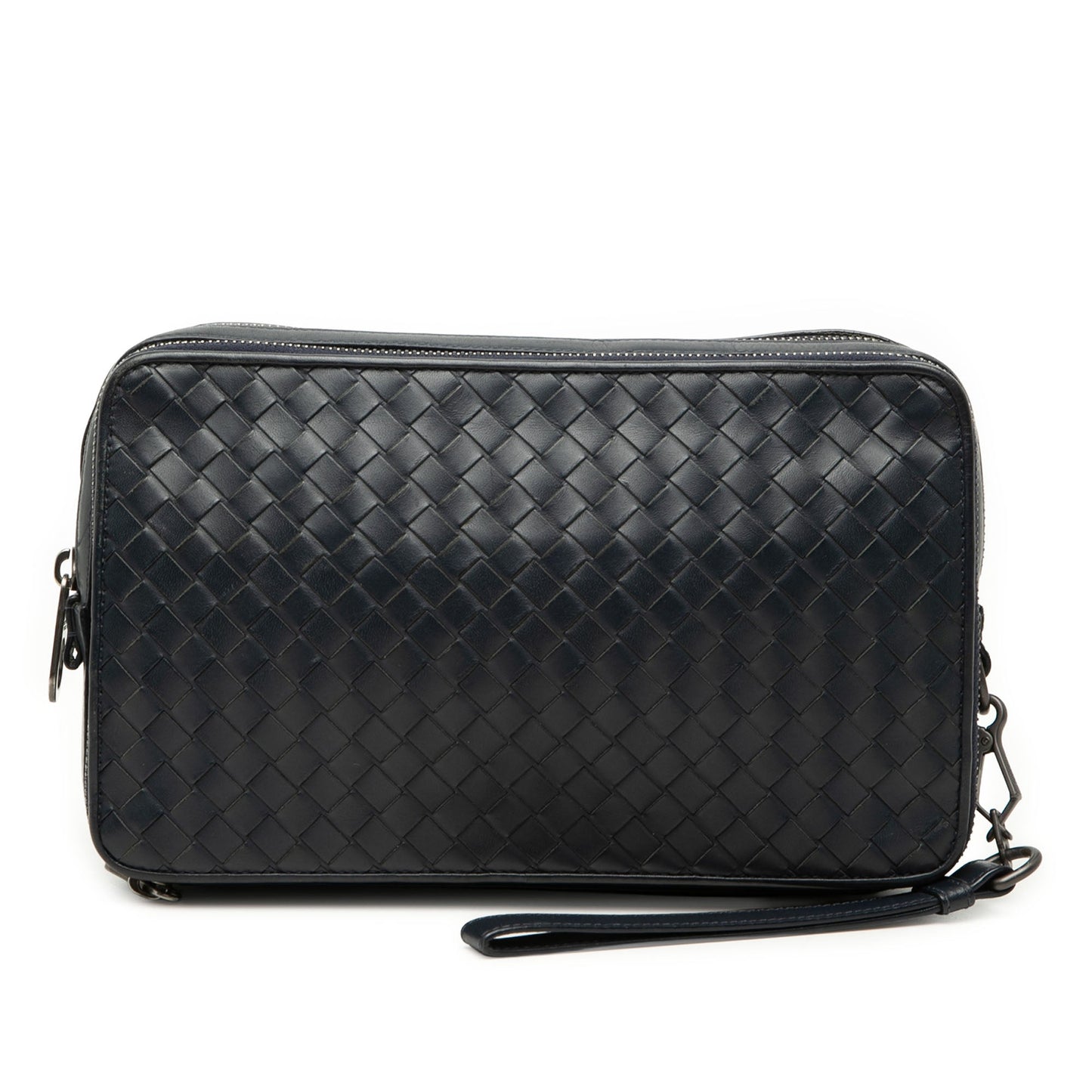 Bottega Veneta Nappa Intrecciato Wristlet Clutch