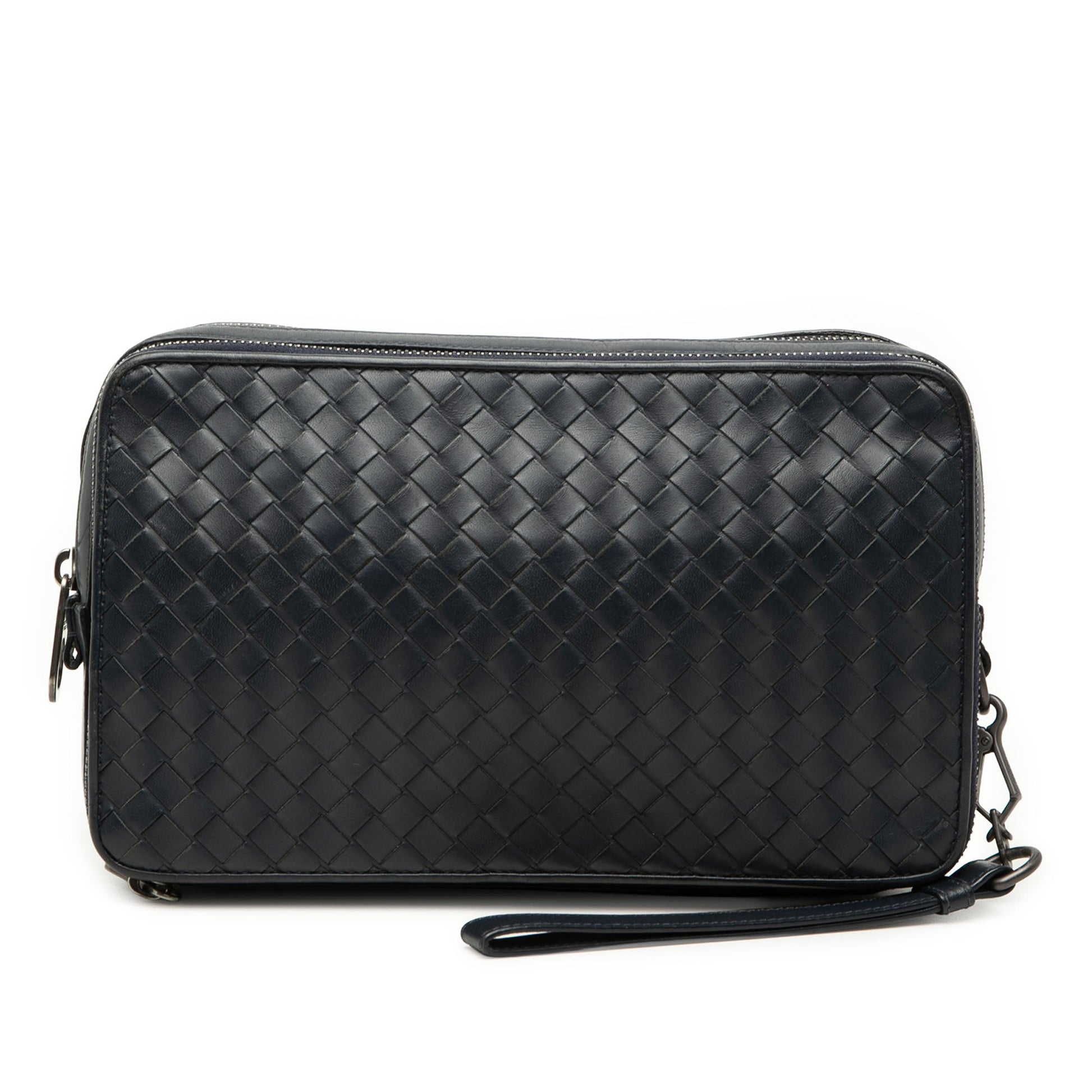 Bottega Veneta Nappa Intrecciato Wristlet Clutch