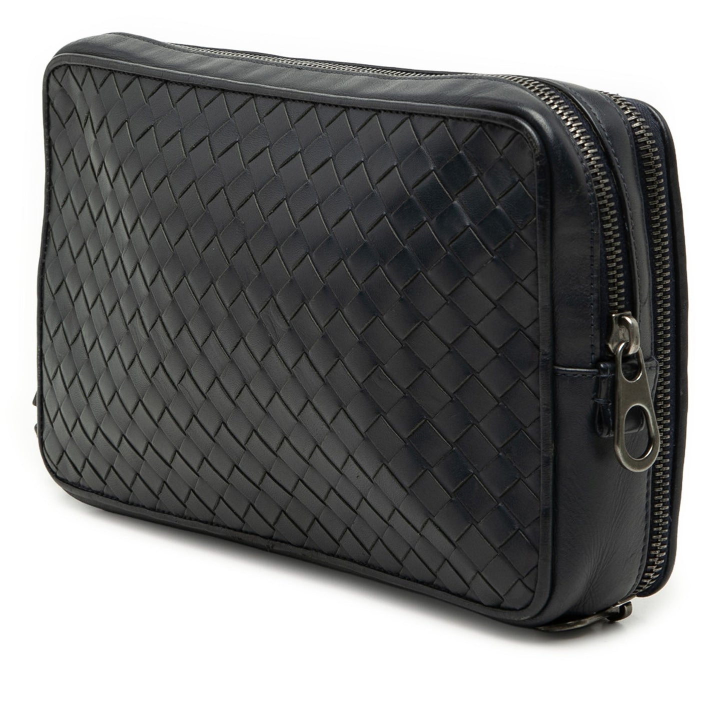 Bottega Veneta Nappa Intrecciato Wristlet Clutch
