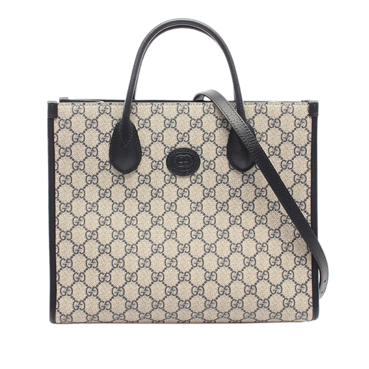 Gucci Small GG Supreme Interlocking G Tote