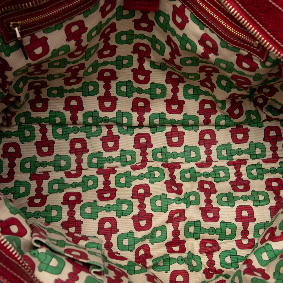 Gucci Guccissima Trimmed Calfskin Signoria Tote