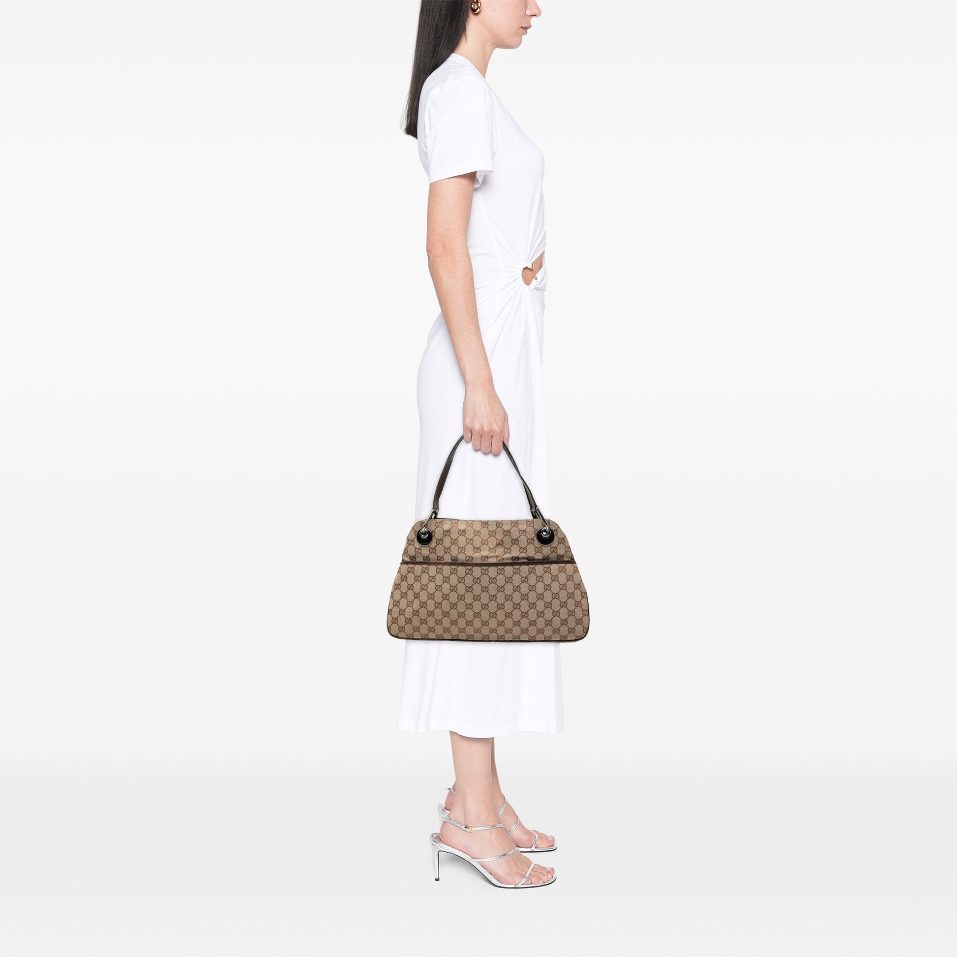 Gucci GG Canvas Eclipse Shoulder Bag