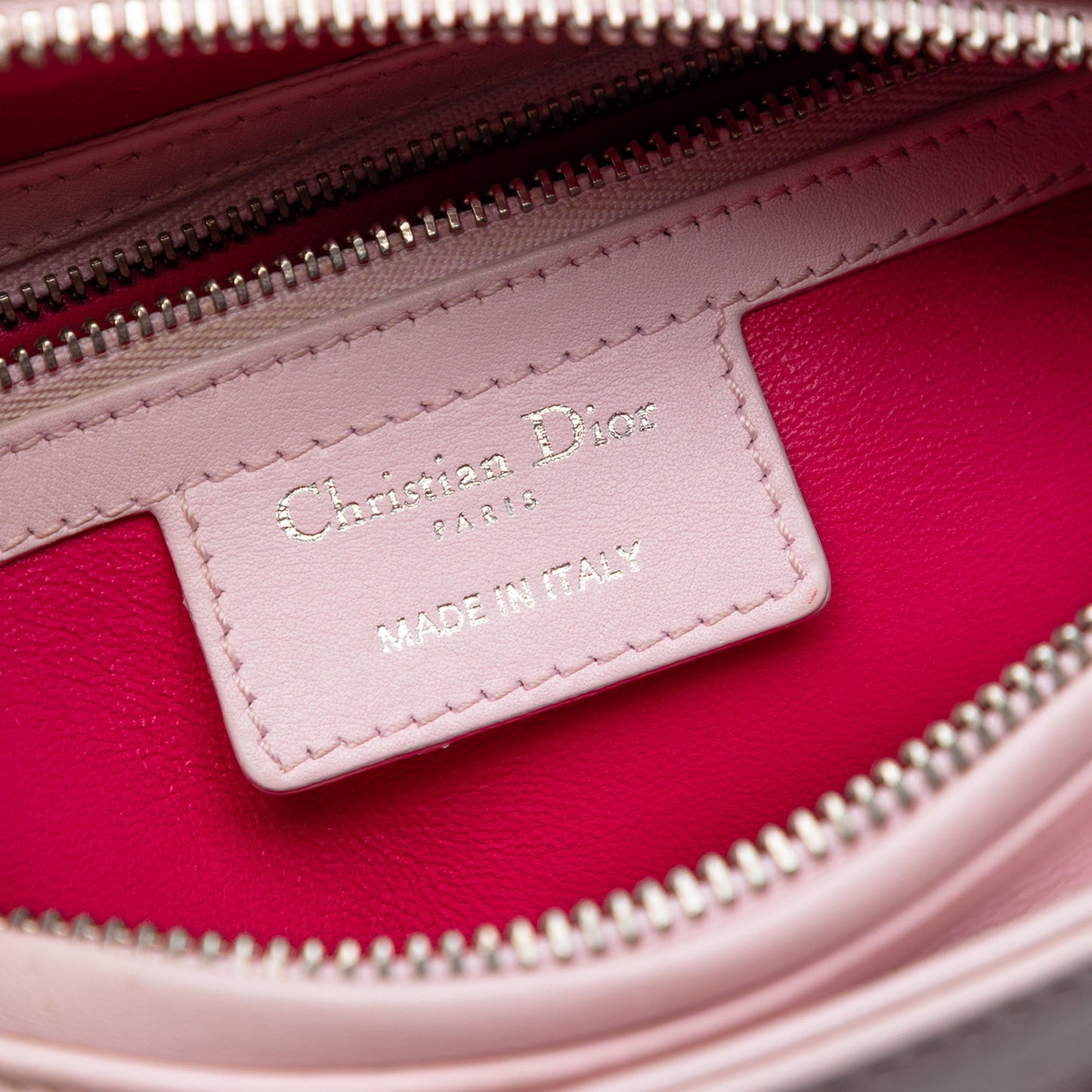 Dior Medium Calfskin Patent Embroidered Valentines Day Heart Lady Dior