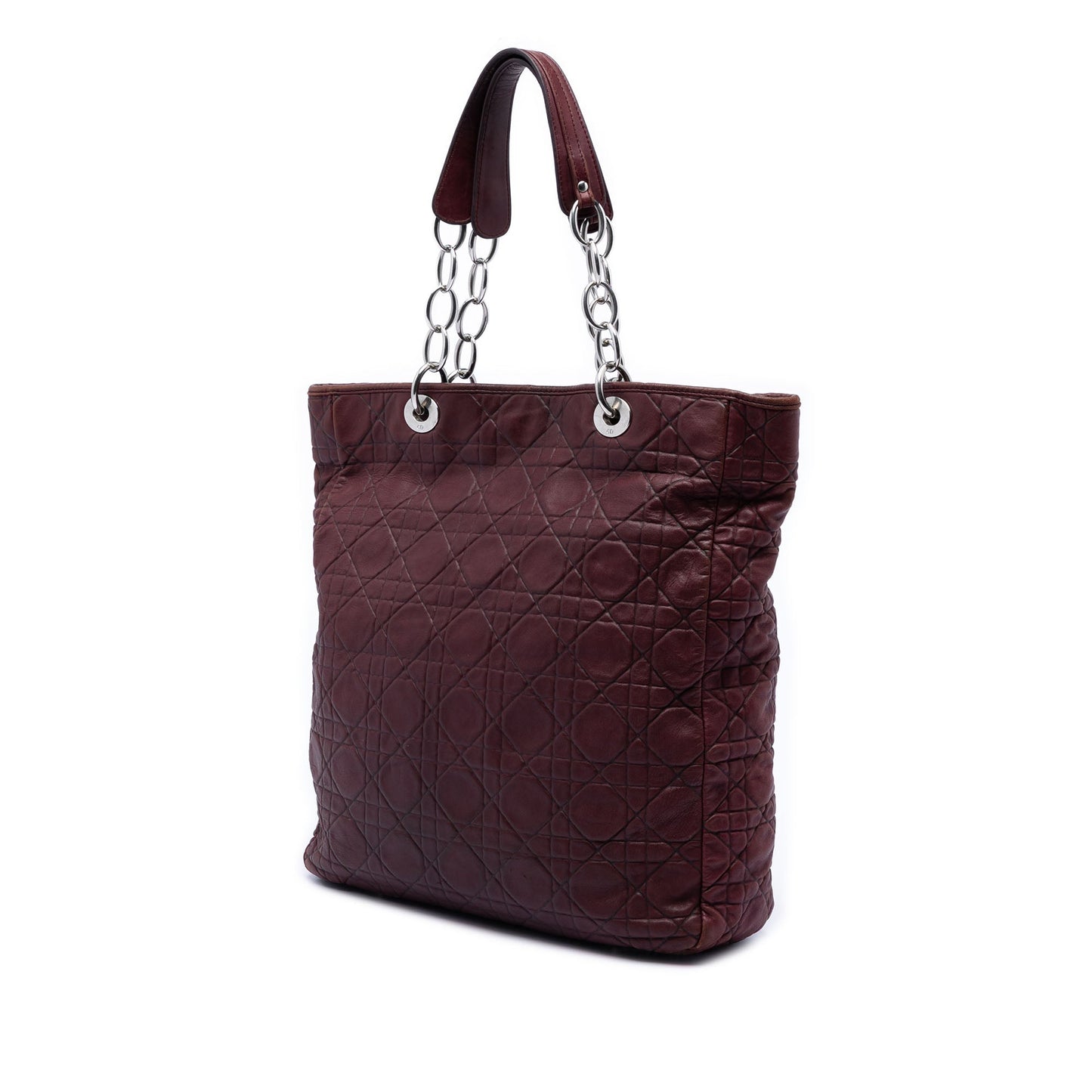 Dior Large Lambskin Cannage Lady Dior Soft Shopping Tote