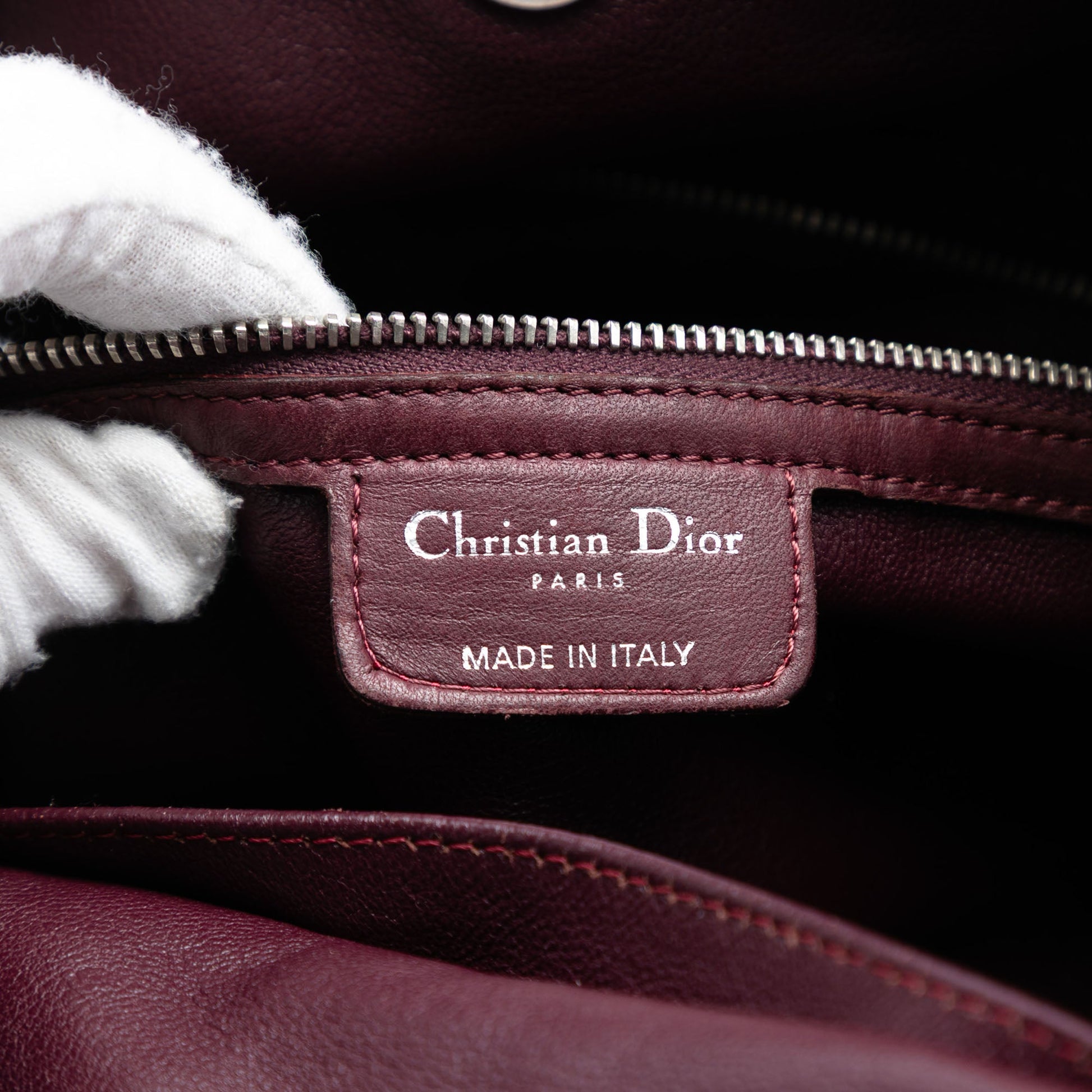 Dior Large Lambskin Cannage Lady Dior Soft Shopping Tote