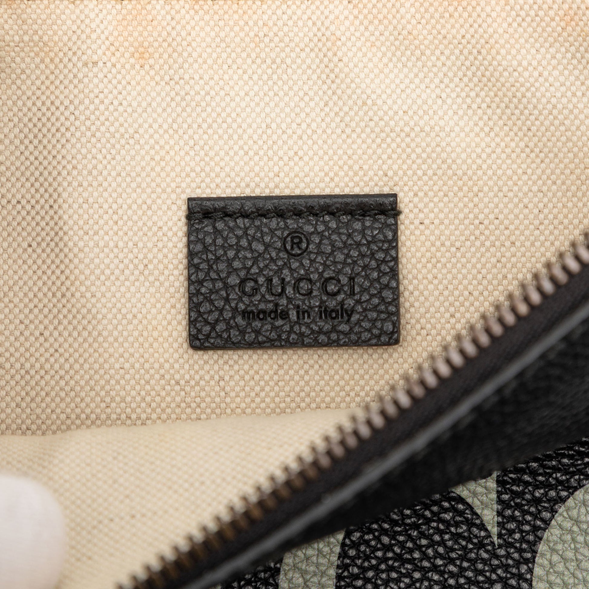 Gucci Leather Logo Clutch