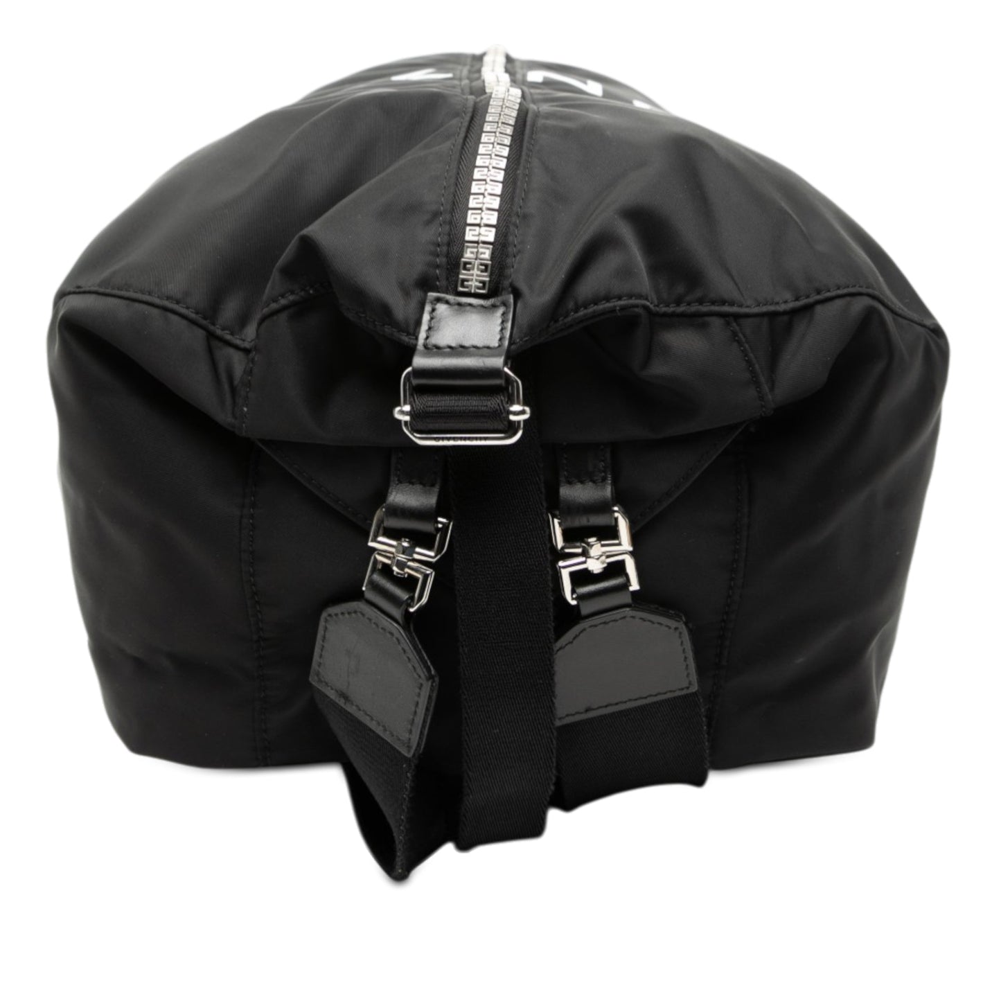 Nylon G Zip Duffle Backpack