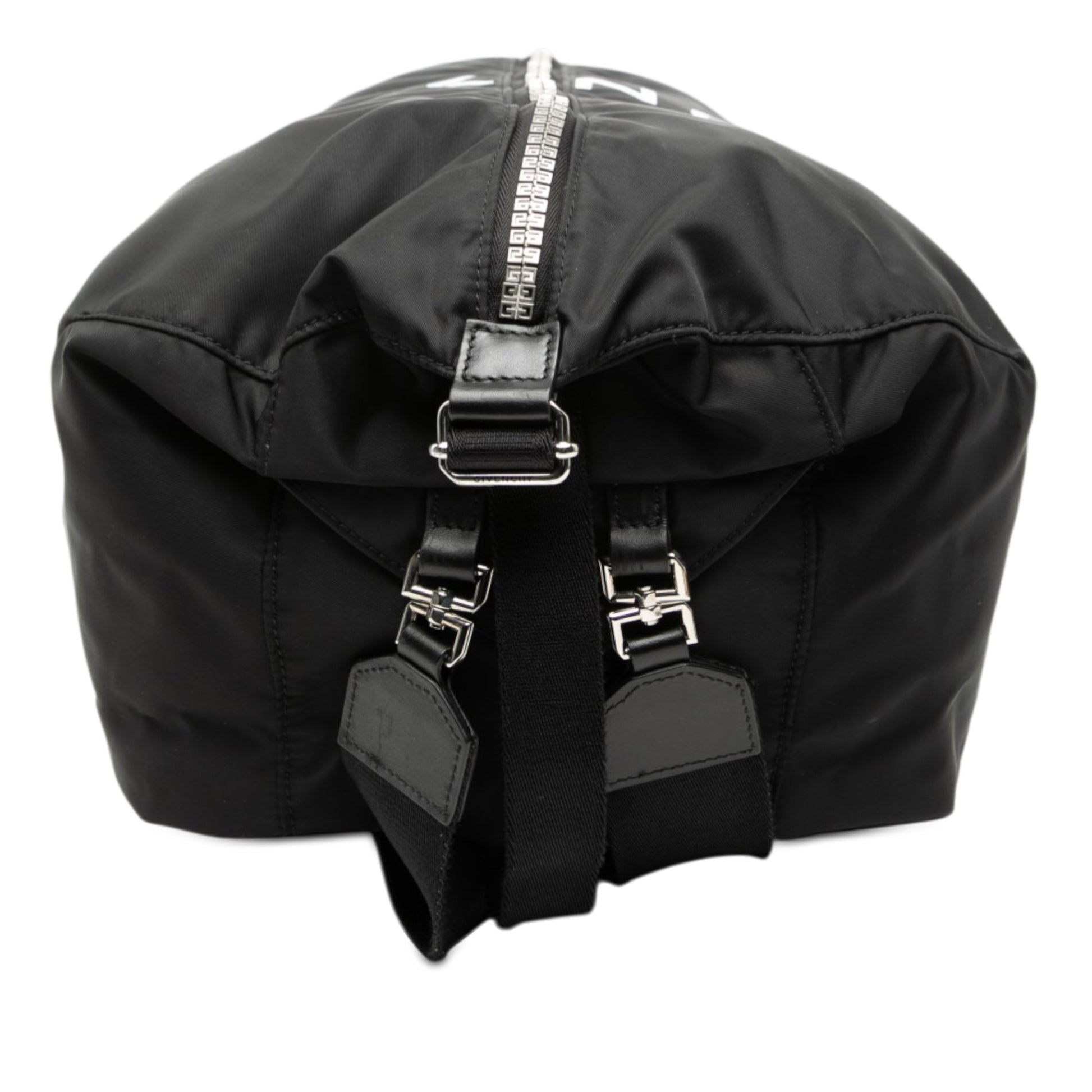 Nylon G Zip Duffle Backpack