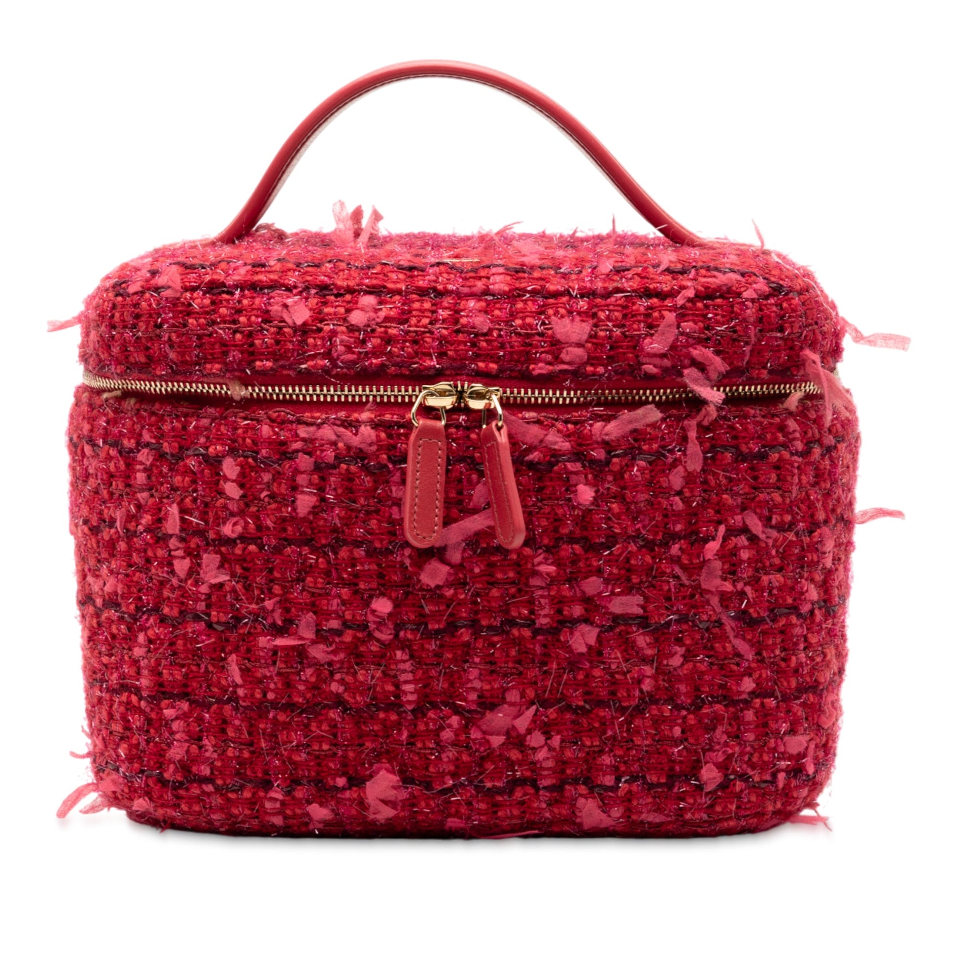 Chanel Tweed Vanity Bag
