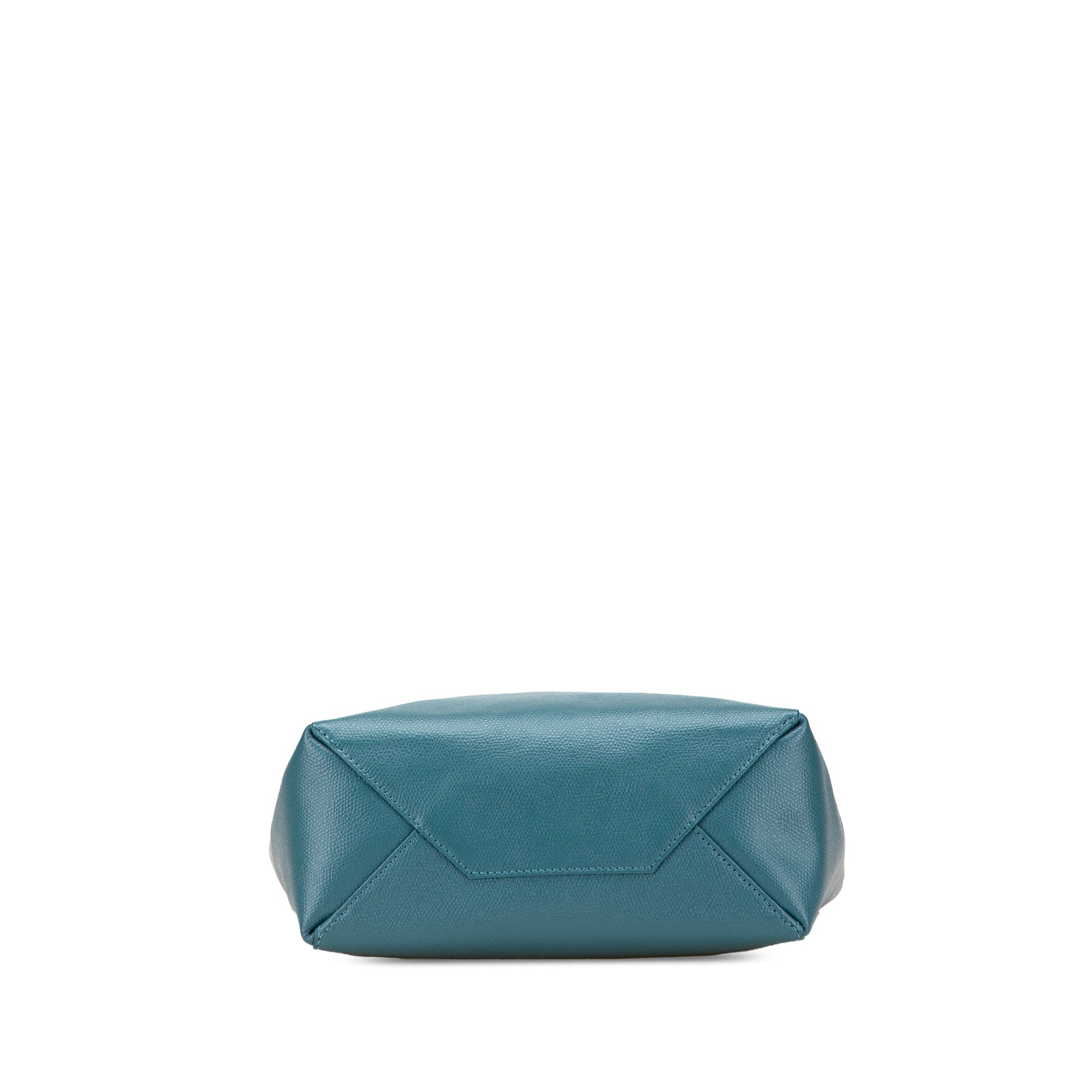 Celine Small Grained Calfskin Vertical Cabas Satchel