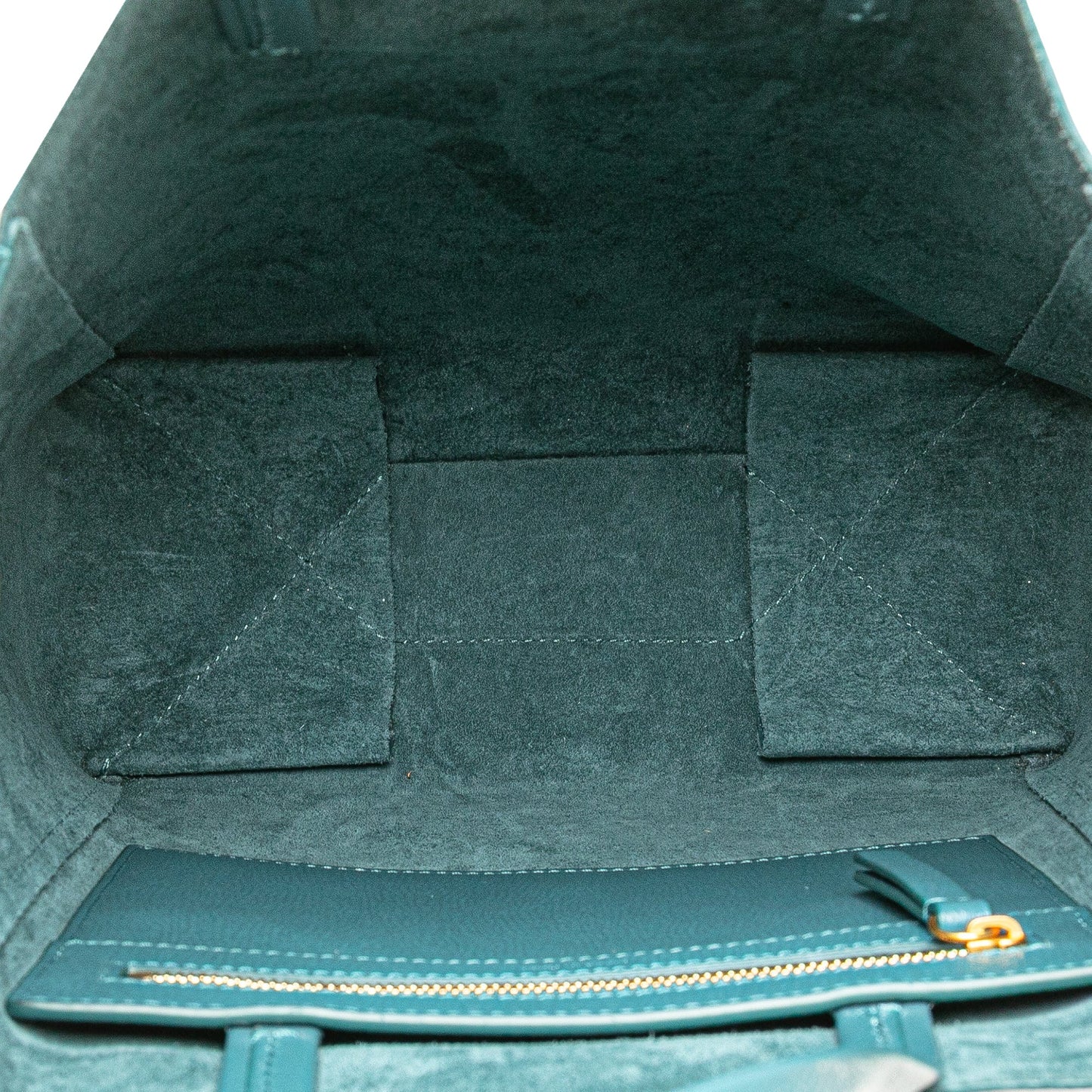 Celine Small Grained Calfskin Vertical Cabas Satchel