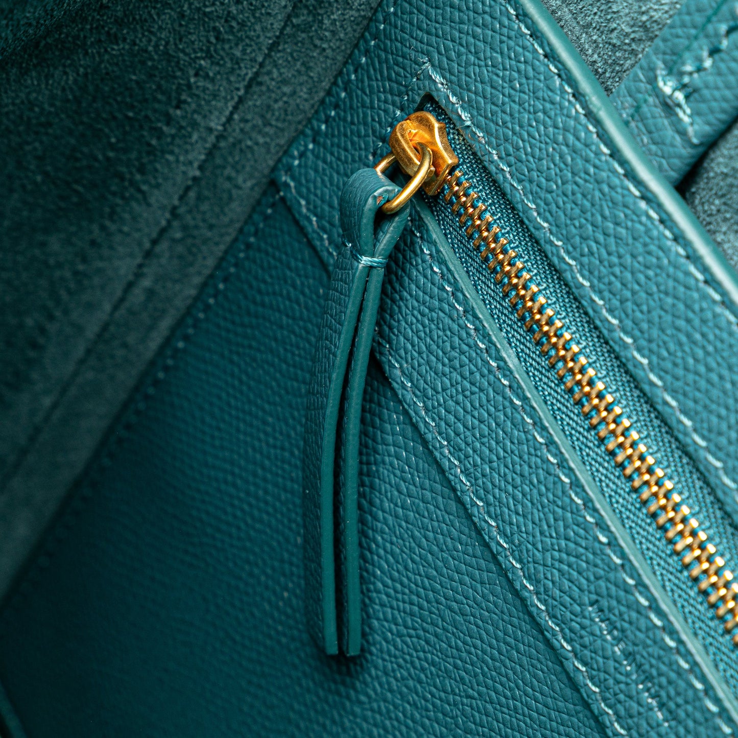 Celine Small Grained Calfskin Vertical Cabas Satchel