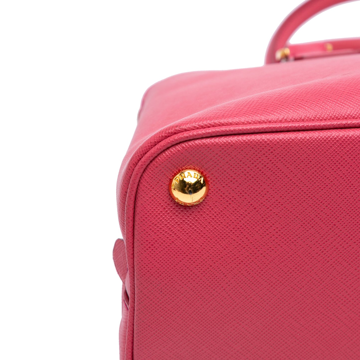 Prada Medium Saffiano Lux Promenade Satchel