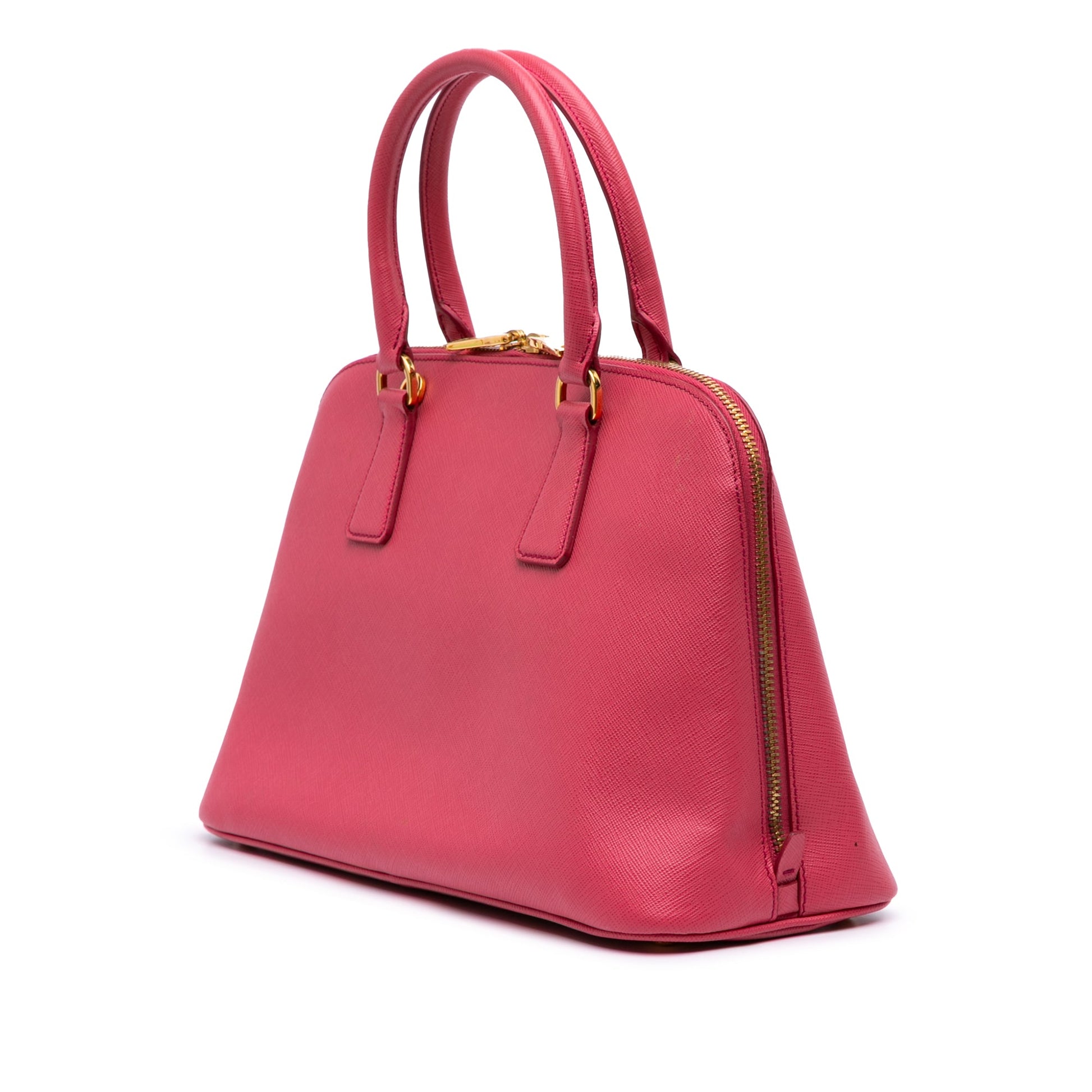 Prada Medium Saffiano Lux Promenade Satchel