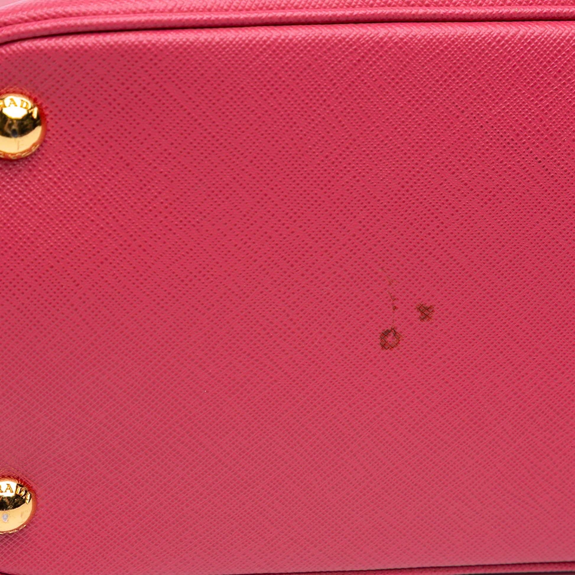 Prada Medium Saffiano Lux Promenade Satchel