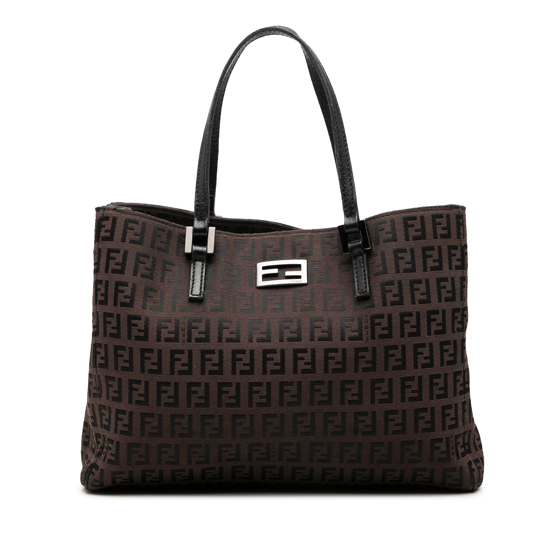 Fendi Zucchino Canvas Tote