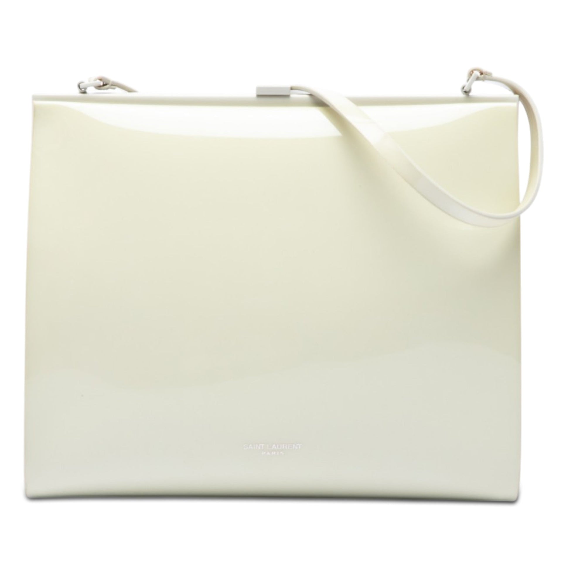 Saint Laurent Vinyl Le Anne Marie Shoulder Bag