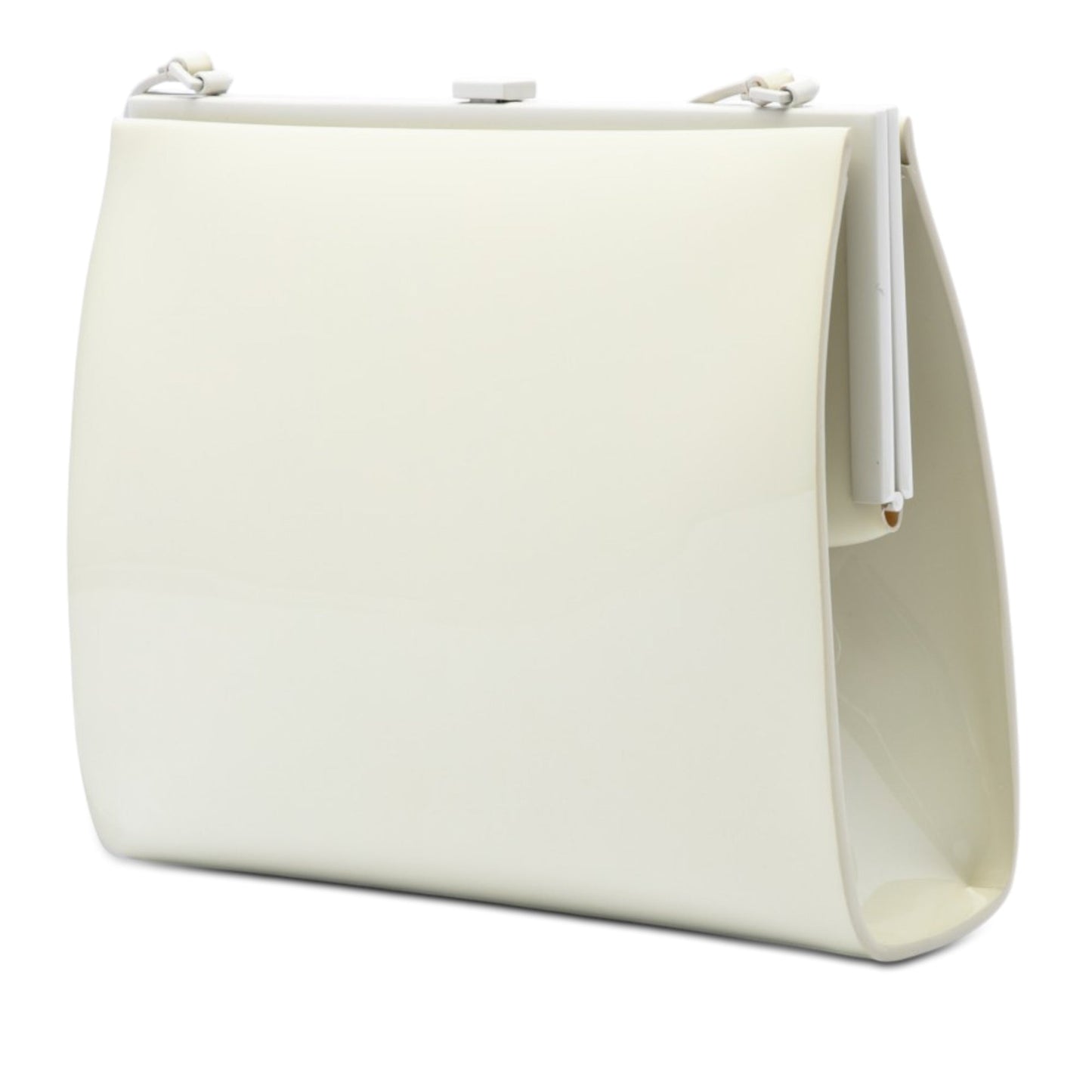 Saint Laurent Vinyl Le Anne Marie Shoulder Bag