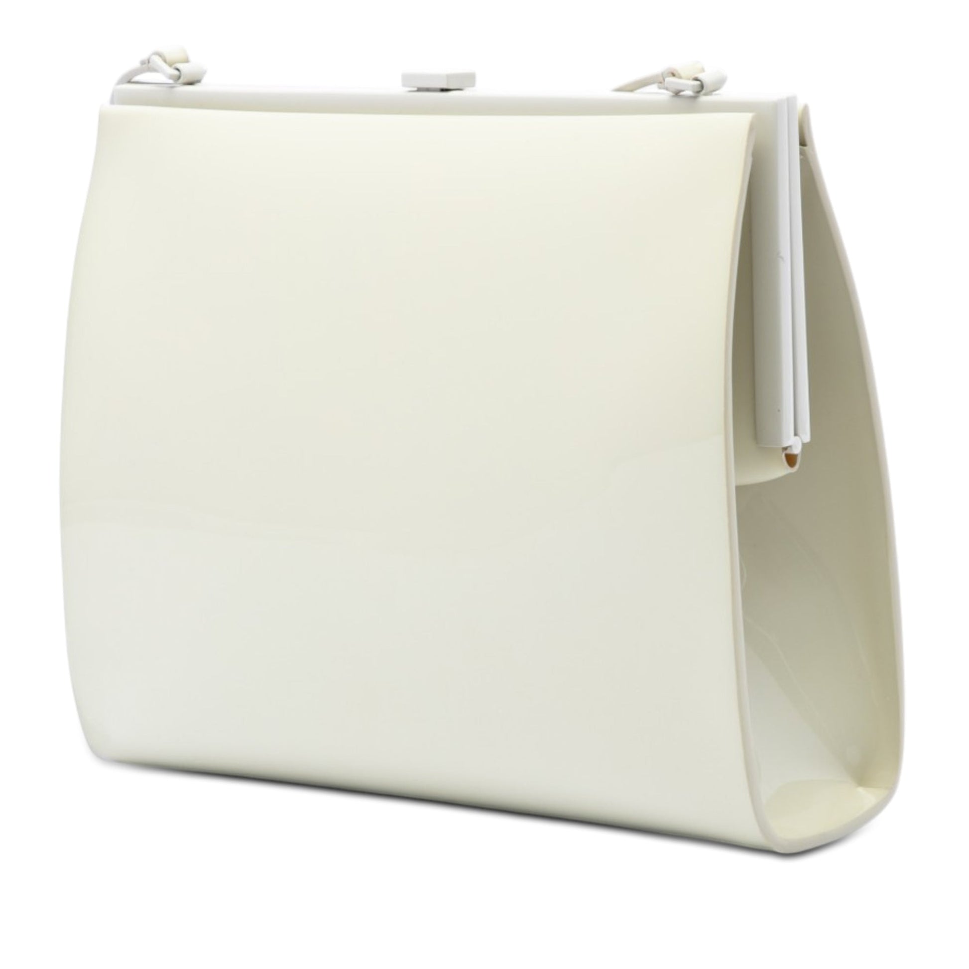 Saint Laurent Vinyl Le Anne Marie Shoulder Bag