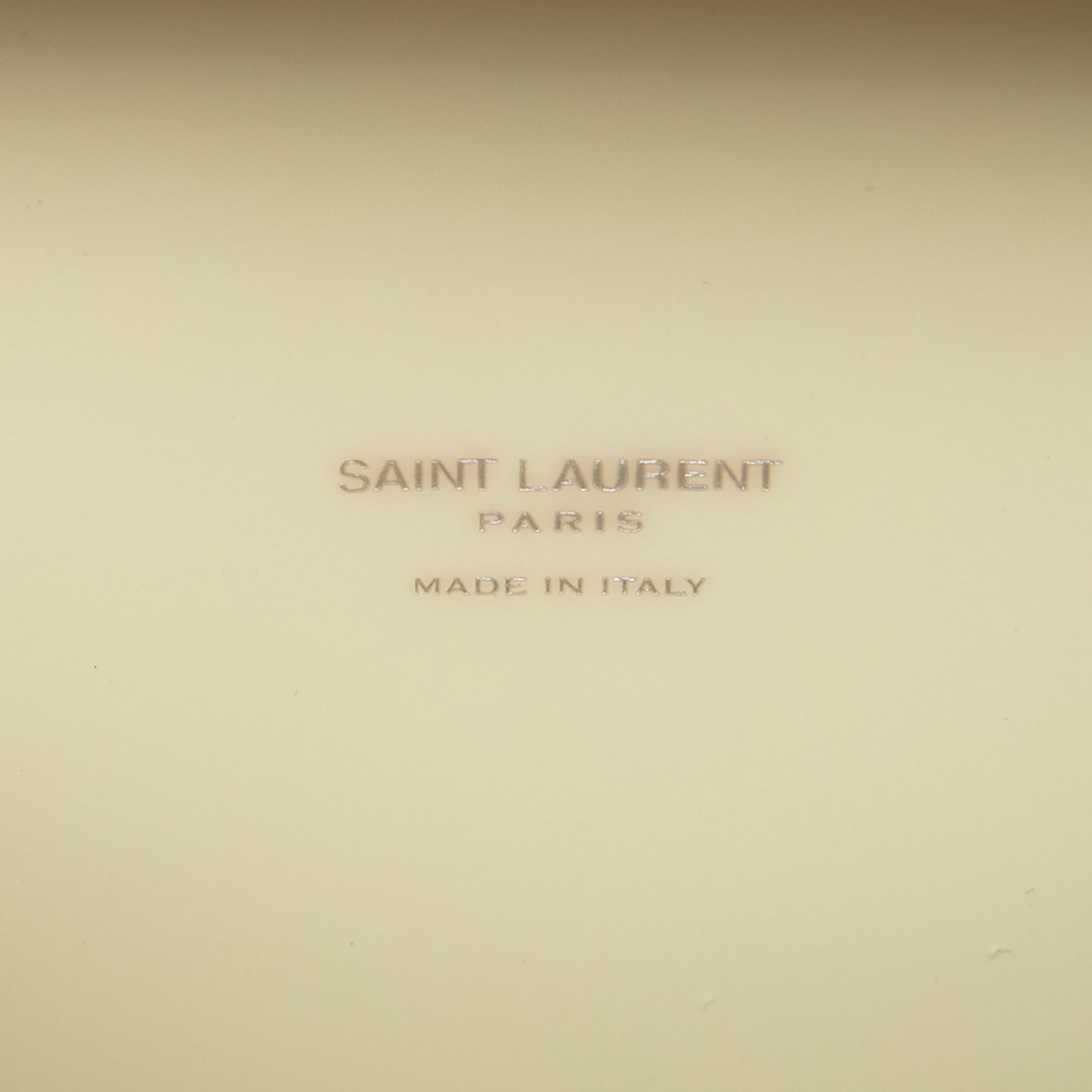 Saint Laurent Vinyl Le Anne Marie Shoulder Bag