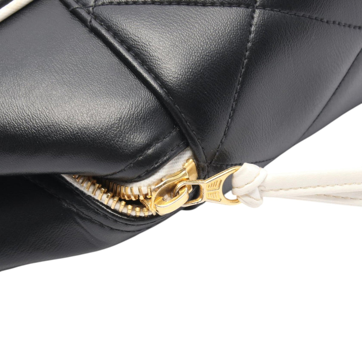 Chanel Quilted Calfskin Logo Bowler Weekend Bag