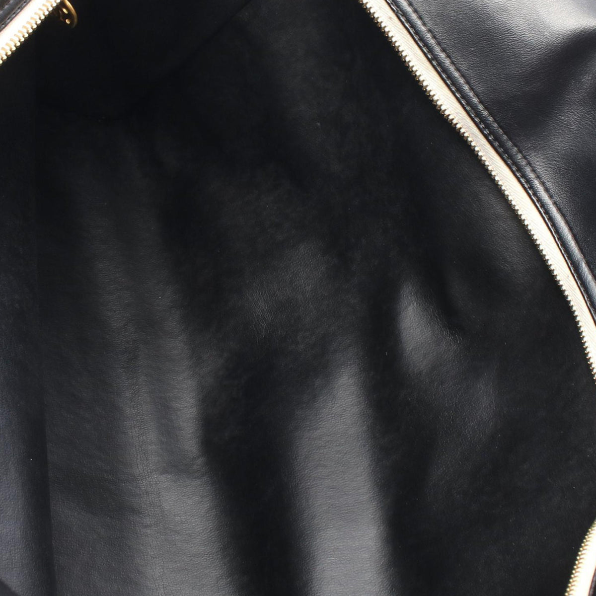 Chanel Quilted Calfskin Logo Bowler Weekend Bag