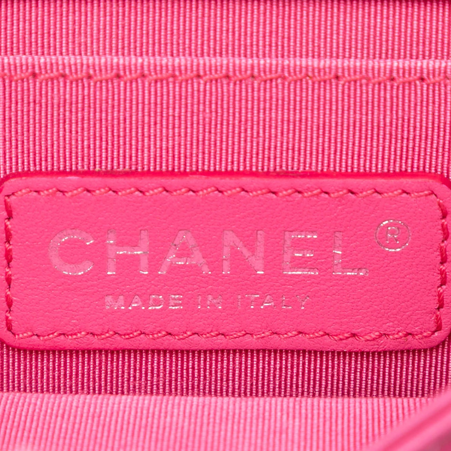 Chanel Mini Ombre Acrylic and Patent Boy Brick Flap