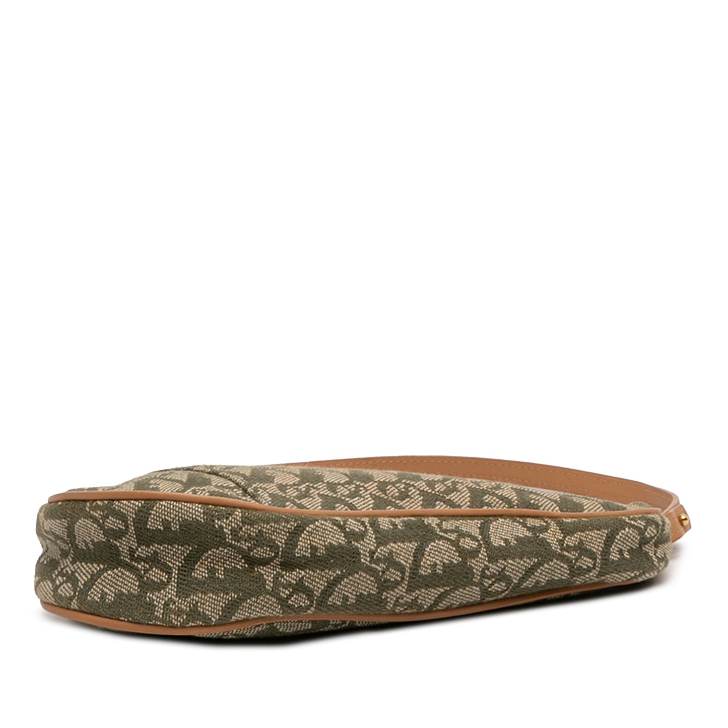 Dior Mini Diorissimo Canvas Saddle Pochette