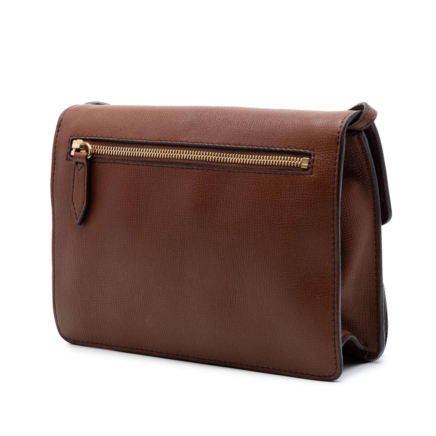 Burberry Small Leather and House Check Canvas Derby Macken Crossbody