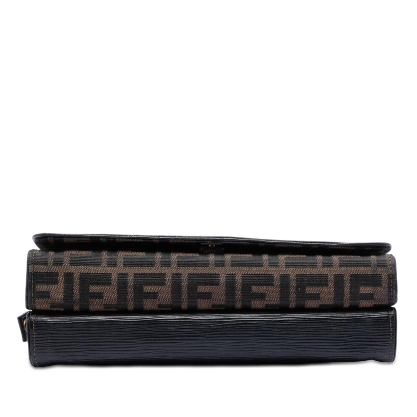 Fendi Zucca Canvas and Leather Crossbody