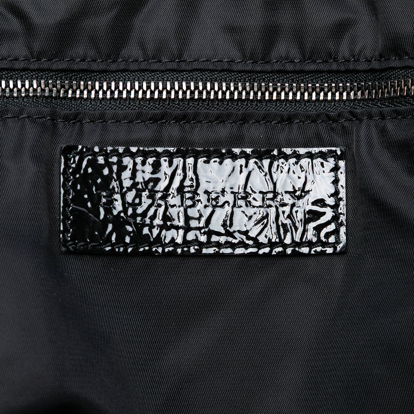 Burberry Medium Beat Check Nylon Victoria Tote