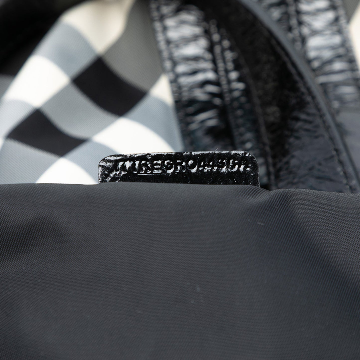 Burberry Medium Beat Check Nylon Victoria Tote