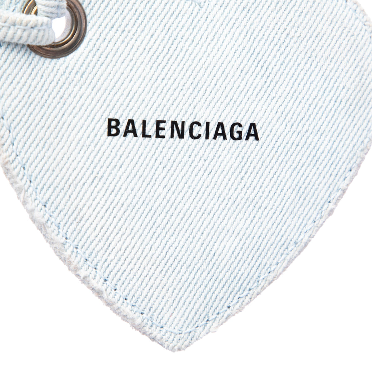 Balenciaga Washed Frayed Denim Crystal Motocross Le Cagole XS