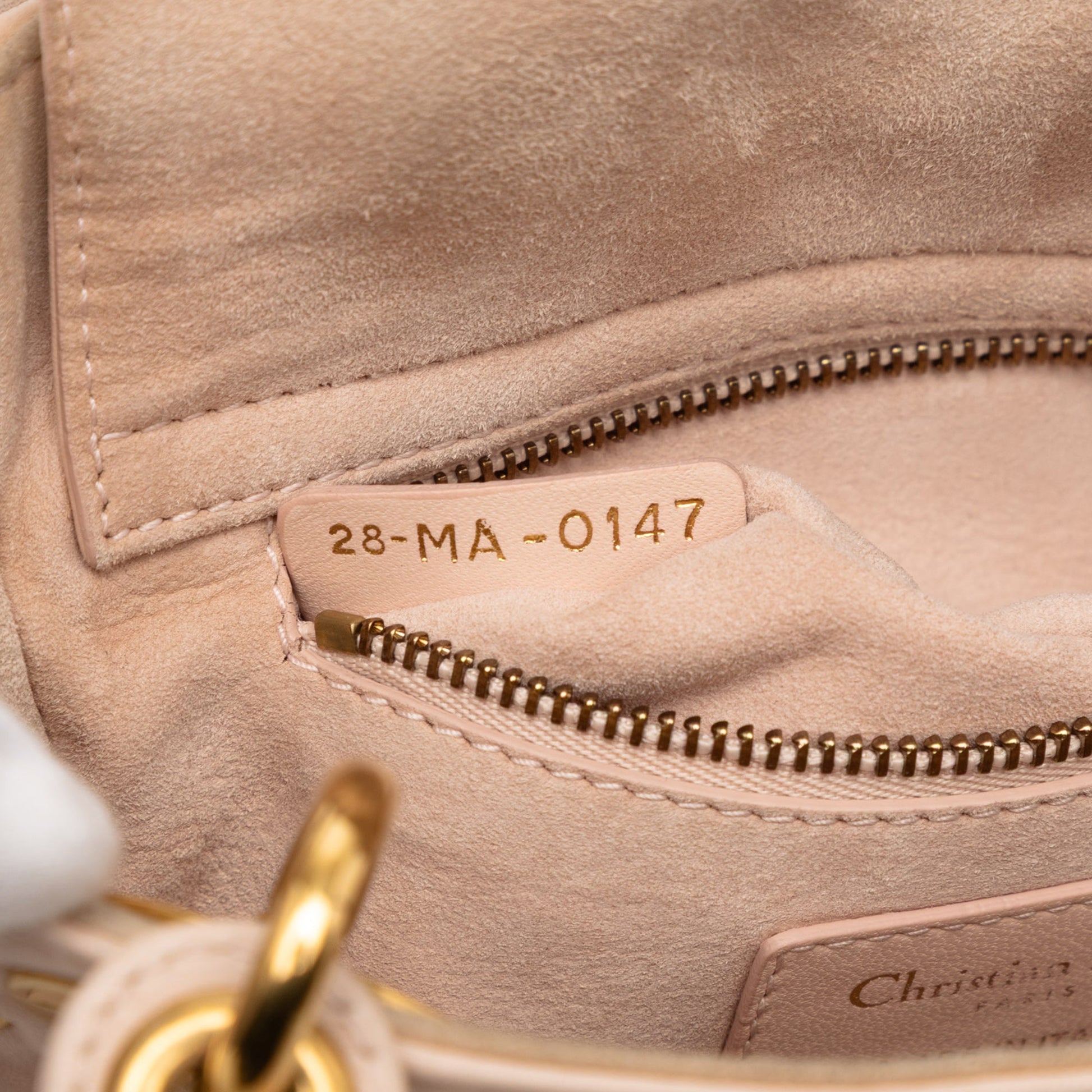 Mini Lambskin Cannage Studded Supple Lady Dior